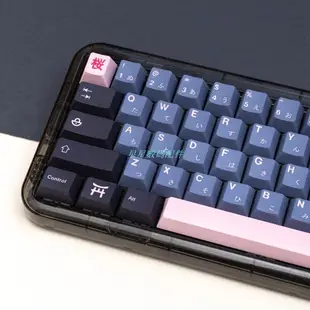 鍵帽141鍵 JTK NightSakura 夜櫻鍵帽 櫻桃高度 日文 PBT 熱昇華 機械鍵盤 鍵帽套裝