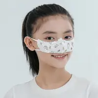 在飛比找Yahoo!奇摩拍賣優惠-寶寶卡通鼻子保暖花粉防護鼻罩超透氣無紡布兒童鼻子防風防寒口罩