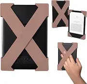 Strapsicle Hand Strap for 6" Kindle & Kobo E-Readers – Lightweight Grip for Comfortable Reading – 2 Pack, Medium - Caramel