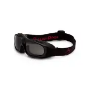 Guard-Dogs Evader I MATTE BLACK Frame SMOKE / GOLDEN 2 Lens Set w/ FogStopper