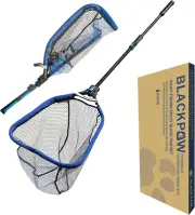 Easy Fold Square Sliding Net Rubber Coated 3-D Net Bag, Super Strong, Collapsibl