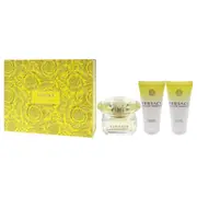 Versace Yellow Diamond by Versace for Women - 3 Pc Gift Set 1.7oz EDT Spray, 1.7oz Perfumed Shower Gel, 1.7oz Perfumed Body Lotion