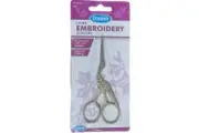 Triumph Stork Embroidery Scissors, 110mm (4 1/2"), Lightweight, Gold Finish