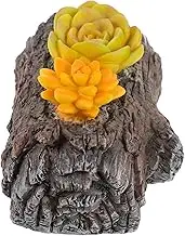 BELLIFFY Artificial Tree Stump Key Hider Realistic Faux Rock Safe Storage Box for Outdoor Garden and Concealed Key Storage for Cash and Items