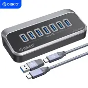 ORICO USB3.0 Hub Multi USB Hub Type C USB Splitter Powered For PC Laptop Mac Air