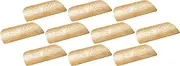 Set of 10 [ZN] Metal Hot Towel Holder Fuji Shaped Gold [5.5 x 2.5 x 0.7 inches (14 x 6.3 x 1.9 cm) | Hot Towel Holder