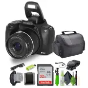 64 Mega Pixels Auto Focus Digital Camera with 10x Optical Zoom, 4K Ultra HD V...