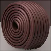 Foam Safety Strips, W Type Self-Adhesive Anti Collision Strip, Safety Bumper Guard Strip for Table Chair TV Bench Furniture Bed Cabinets Stair，Black-10m/32.8ft
