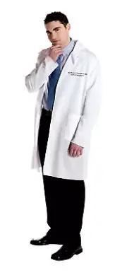 Lab Coat Doctor Howie Feltersnatch Adult Costume Rasta Imposta