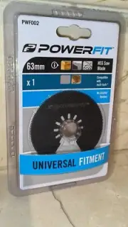 Power Fit - Multi Tool - 63MM HSS SAW BLADE Model: 316905