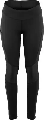 Louis Garneau Women's Solano Chamois Tights, Large, Black 1060240