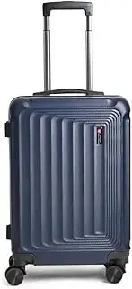 [Swiss Military] Aquila Robotic Series Navy Blue Hard Top Kids Luggage Trolley Bag | Combination Lock | ABS | Scratch Resistant | 16 Inch | Model: HTL116, Navy Blue, Onesize, Luggage