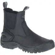 MERRELL MENS TACTICAL STRONGFIELD CHELSEA LEATHER BOOTS SIZE 13 WIDE NEW