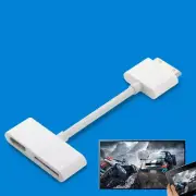 For IPhone Digital AV HDTV Adapter 30 Pins To HDMI 1080P connector