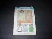 Simplicity Pattern 7681 Misses' Bodysuits, Dickies and Cuffs Size 12 Uncut