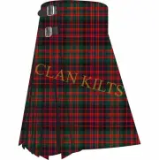 Scottish Traditional Clan MacDonald 8-yard Handmade Tartan Kilt For Men