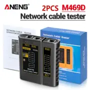 M469D Cable Lan Tester Network Cable Tester RJ45 RJ11 RJ12 CAT5 UTP LAN Cable Te