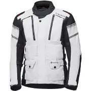 Omberg Top Light Grey Black Textile Jacket