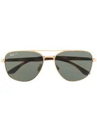 在飛比找Farfetch優惠-0RB3683 aviator-frame sunglass