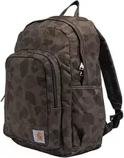 Carhartt Unisex 25L Classic Laptop Backpack Durable Water-Resistant Pack with Laptop Sleeve, Duck Camo