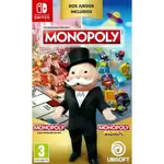 【全新未拆】任天堂 SWITCH NS 地產大亨1 瘋樂2 盒輯 MONOPOLY 1+2 1是英文版 2是中文版 台中