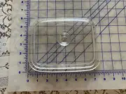 RARE Vintage Corning Ware PYREX A-23 Rectangle Clear Glass Replacement Lid