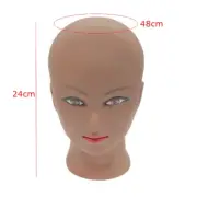 African Mannequin Head Without Hair Stand and Hat Display Manikin Training Head