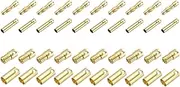 uxcell 20 Pairs Banana Plugs Connector 4mm/6.5mm Male Female Banana Plug for Speaker Wire RC Battery ESC Motor