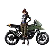 Final Fantasy VII Jessie & Motorcycle Play Arts Action Figure Collectable