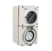 NLS 66CV420 - 4 Pin 20Amp Switched Socket Outlet IP66 - 30491