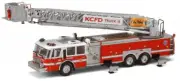 Code 3 1/64 Kansas City Fire E-One Platform Ladder Truck 15 New in Box 12940