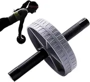 Ab Wheel Roller,Core Training Muscle Strengthening Equipment with Soft Handles - Ab Exercise Roller for Effective Core Training & Home Body Fitness Jmedic