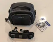 Sony Padded Camera Bag LCS-VA15 Soft Carrying Case