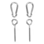 Hanging Chair Fixed Kit Swing Hook Spring Connection Buckle Heavy Duty Springs