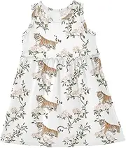 [Caihoyu] Girls Summer Tank Dresses Toddler Fashion Spring Dresses Birthday Gift, Multicolor01, 3 Years