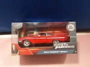 2024 Fast & Furious Dom's Chevrolet Impala Red Diecast 1:32 Scale Free Shipping