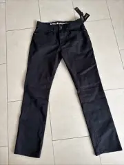 NWT MEN'S BUFFALO DAVID BITTON JEANS Evan-X Slim Straight Stretch Black $109