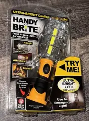 New Handy Brite Ultra-Bright LED 8.35 in. Yellow Cordless Work Light Lamp
