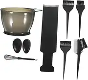 Beaupretty 1 Set Hair Dye Paddle Hair Coloring Tools for Stylists Includes Tinting Bowl Comb Brush for Salon Home Use Easy Application for Even Color Distribution