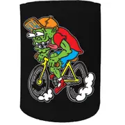 Alcohol Stubby Holder - Bike Monster Cycling - Funny Novelty Birthday Gift Joke Beer Can Bottle
