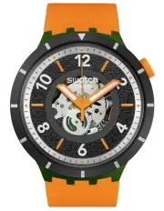 [Swatch] Fall-Iage Watch in Orange