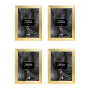 4x Unigift Noosa MDF/Glass A4 Picture/Photo Frame Wall Hanging Home Display Gold