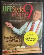 LIFE STYLE NINE #9 GRAHAM AND TREENA KERR GALLOPING GOURMET 10 DVD BOX SET NEW