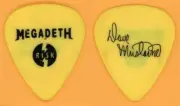 Megadeth Dave Mustaine Vintage Guitar Pick - 1999 Risk Tour