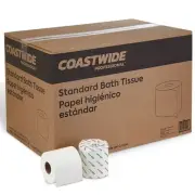 Brighton Standard RL Bath Tissue 1-Ply 1 000 Sheets per RL 96 RL per case 890483