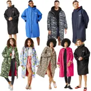 Regatta Outdoor Active Unisex Waterproof Zip Surfing Beach Changing Robe Black SM