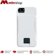 Case-Mate POP ID Case with Card Slot for iPhone 5 / 5S / SE 1st Gen - White