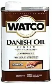Watco A65741 1 Quart Natural Danish Oil Finish