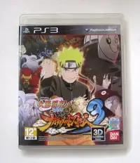 在飛比找Yahoo!奇摩拍賣優惠-PS3 火影忍者 疾風傳 終極風暴 3 日版 NARUTO