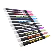 12-Color Outline Metallic Double Line Marker Pen Set Writing Drawing Highlighter